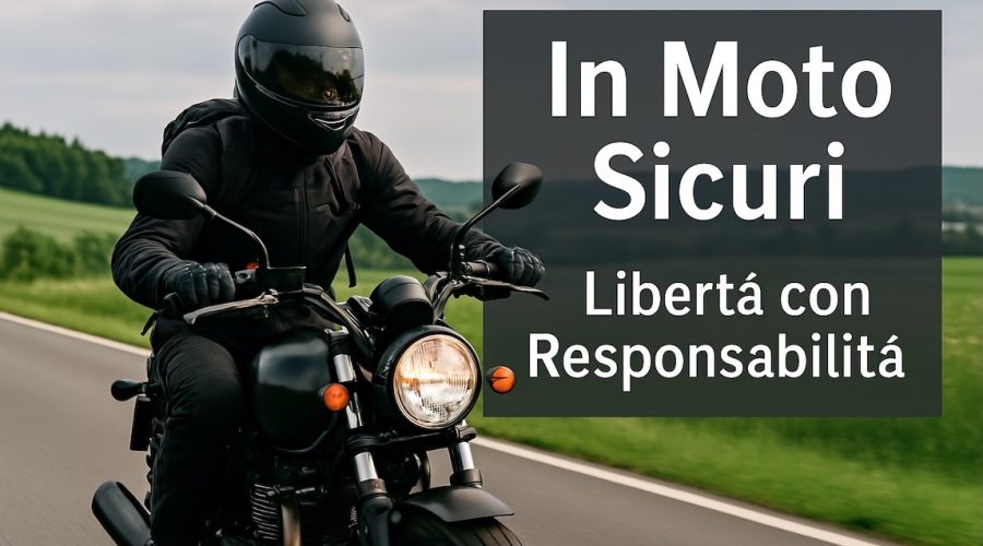 LIBERTÀ SU 2 RUOTE, CON LA TESTA SUL CASCO
