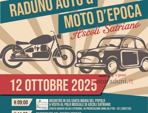 RADUNO AUTO E MOTO D’EPOCA