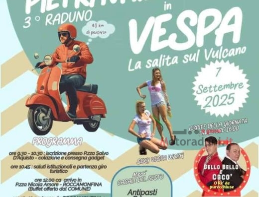 3° PIETRAVAIRANO IN VESPA
