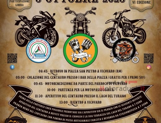 VICOVARO MOTORADUNO