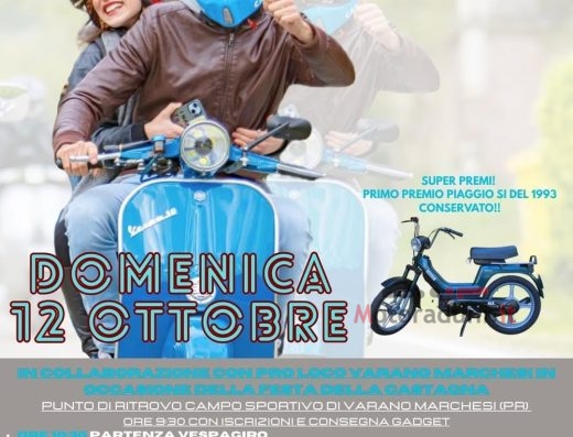 VESPA RADUNO MALATI DI MISCELA