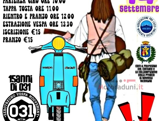 HIPPIE IN VESPA