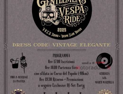 THE GENTLEMEN’S VESPA RIDE