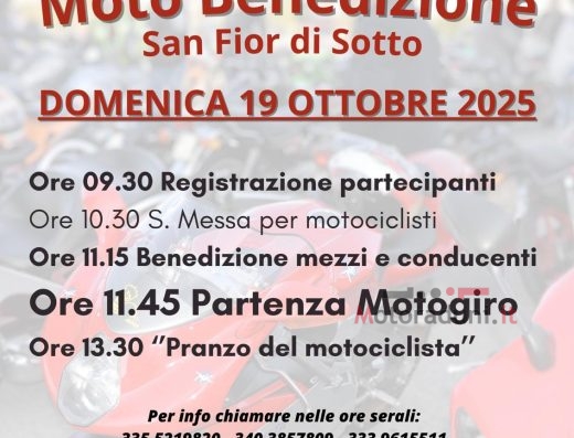 MOTO BENEDIZIONE TEAM ARCIERI