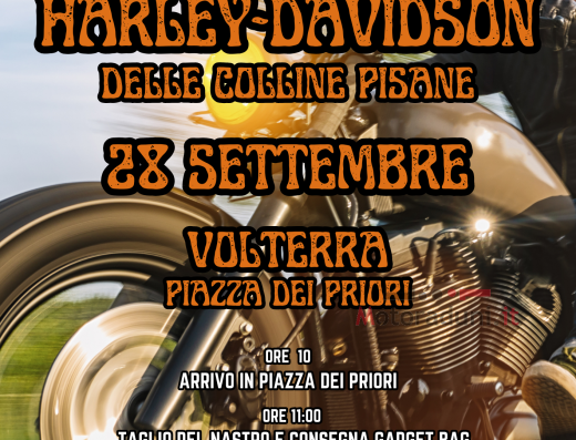 III RADUNO HARLEY-DAVIDSON VOLTERRA