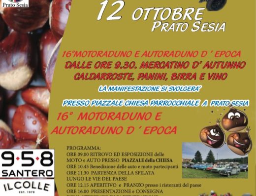 MOTORADUNO E AUTORADUNO PRATO SESIA – SAGRA DELLA CASTAGNA