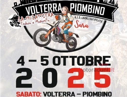 MOTOCAVALCATA VOLTERRA PIOMBINO
