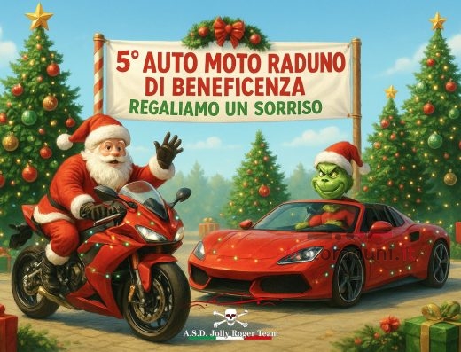 5° AUTO MOTO RADUNO DI BENEFICENZA REGALIAMO UN SORRISO