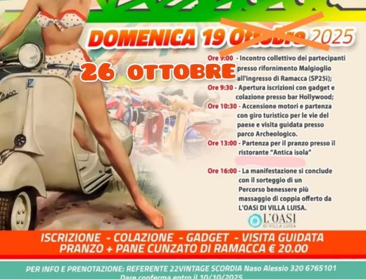 2° VESPA RADUNO CITTA’ DI RAMACCA