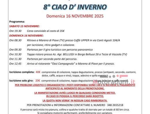 8° CIAO D’INVERNO