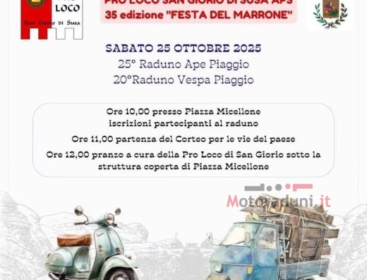 25° RADUNO APE PIAGGIO – 20° RADUNO VESPA PIAGGIO