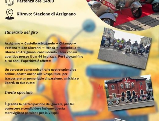 VESPA CLUB ARŻIGNANO TOUR D’AUTUNNO 2025