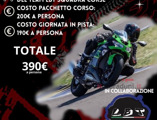 CORSO in PISTA con XBIKERS & LBT SQUADRA CORSE