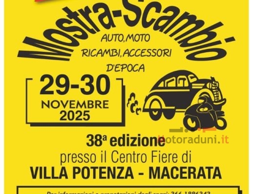 MOSTRA SCAMBIO AUTO MOTO RICAMBI E ACESSORI D’EPOCA