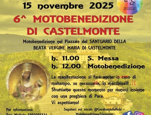 6^ MOTOBENEDIZIONE DI CASTELMONTE
