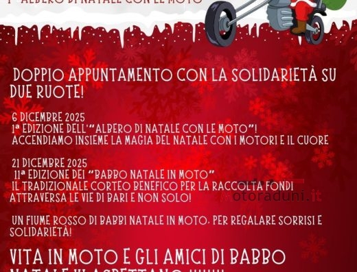 11° EDIZIONE BABBO NATALE IN MOTO