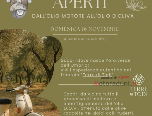SERBATOI APERTI DALL’OLIO MOTORE ALL’OLIO D’OLIVA