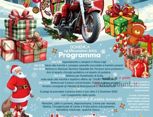 10° BABBO NATALE IN MOTO – UN SORRISO IN CORSIA