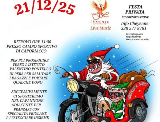 BABBO NATALE IN MOTO