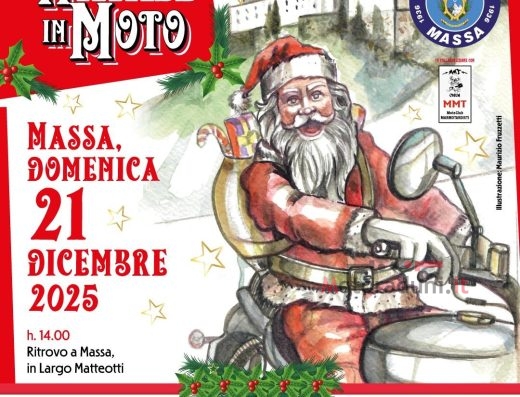 BABBO NATALE IN MOTO