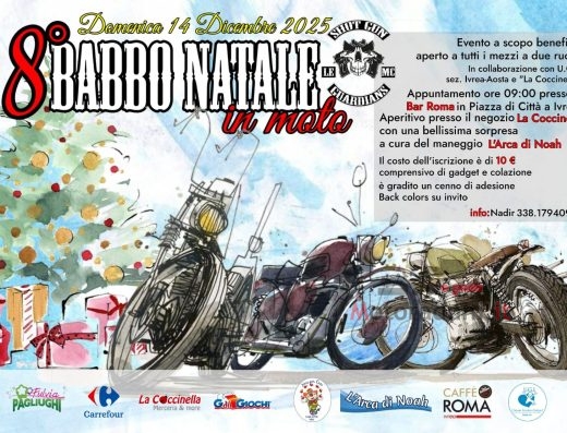 8° BABBO NATALE IN MOTO