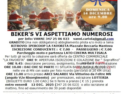 SANTA ON THE ROAD 2025