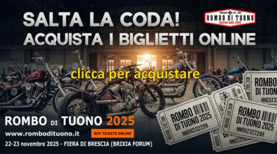 SALTA LA CODA! ACQUISTA IL TUO BIGLIETTO ONLINE PER ROMBO DI TUONO