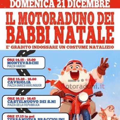 IL MOTORADUNO DEI BABBI NATALE