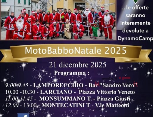 MOTO BABBO NATALE 2025