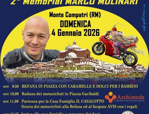 15° MOTOBEFANA – 2° Memorial MARCO MOLINARI