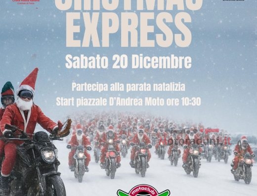 BABBO NATALE IN MOTO FOR CRISTMAS EXPRESS