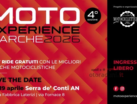 4° MOTO EXPERIENCE MARCHE 2026