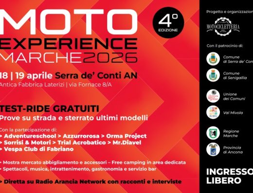 4° MOTO EXPERIENCE MARCHE 2026