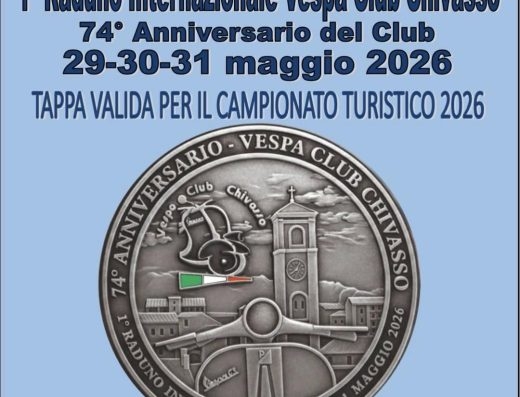 1° RADUNO INTERNAZIONALE VESPA CLUB CHIVASSO