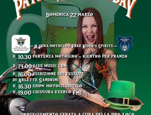 1° MOTOINCONTRO “PATRICK’S BIKER DAY”