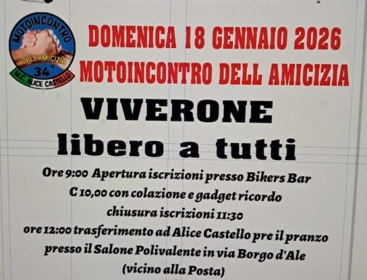 MOTOINCONTRO DELL’AMICIZIA VIVERONE