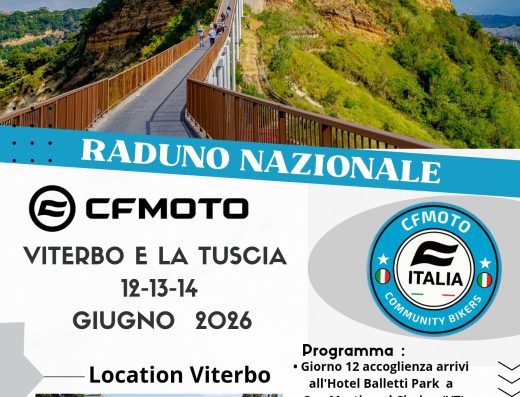 RADUNO NAZIONALE CFMOTO ITALIA COMMUNITY BIKERS