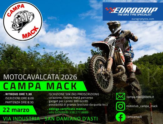 MOTOCAVALCATA CAMPA MACK