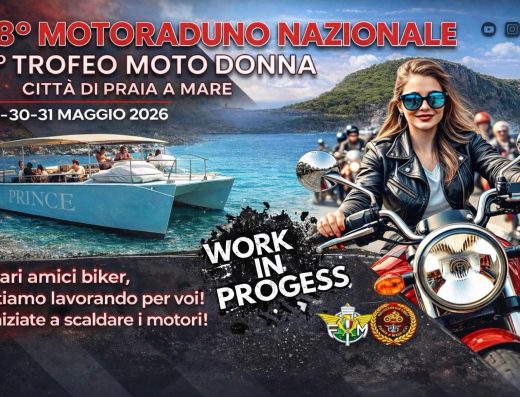 28° MOTORADUNO NAZIONALE – 2º TROFEO MOTO DONNA CITTÀ DI PRAIA A MARE