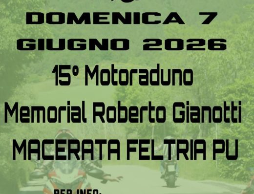 15° MOTORADUNO MEMORIAL ROBERTO GIANOTTI