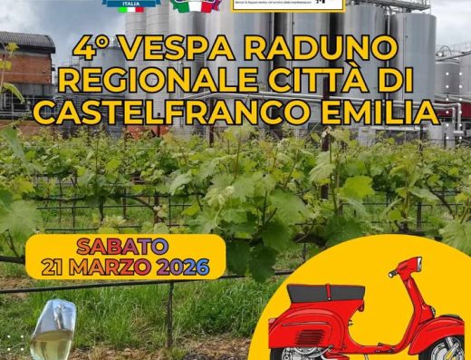 4° VESPA RADUNO REGIONALE CITTÀ DI CASTELFRANCO EMILIA
