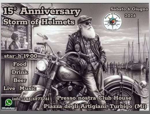15° ANNIVERSARY STORM OF HELMETS