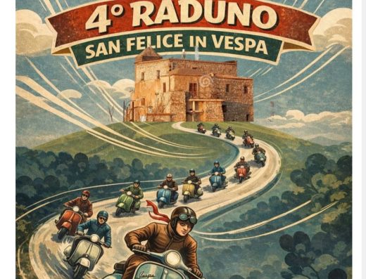 4° RADUNO SAN FELICE IN VESPA e 10° ANNIVERSARIO