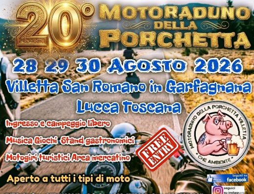 20° MOTORADUNO DELLA PORCHETTA