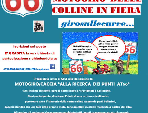 13° MOTOGIRO DELLE COLLINE IN FIERA