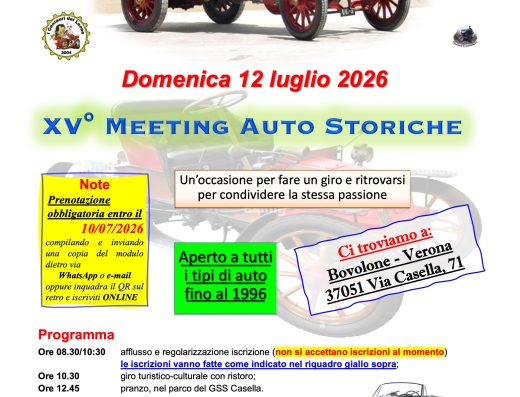 XV° MEETING AUTO STORICHE