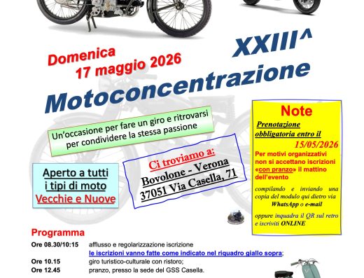 XXIII^ MOTOCONCENTRAZIONE