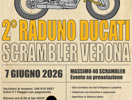 2° RADUNO DUCATI SCRAMBLER VERONA