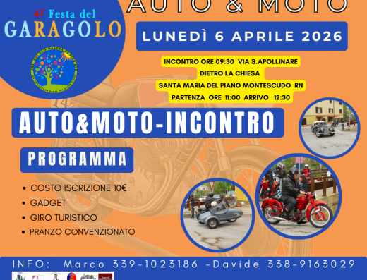 AUTO & MOTO INCONTRO PASQUETTA