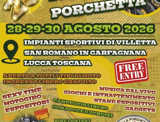 20° MOTORADUNO DELLA PORCHETTA
